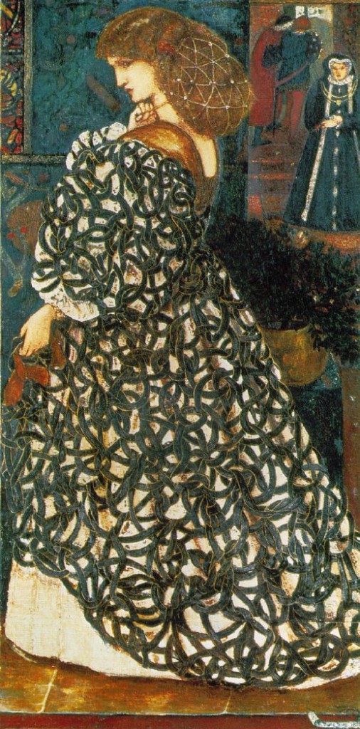 Sidonia von Bork, 1860 by Sir Edward Coley Burne-Jones