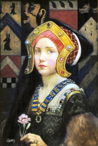 Head of a Tudor Girl