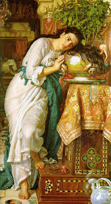 Isabella and the Post of Basil, William Holman Hunt