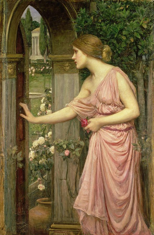 Psyche Entering Cupid's Garden, John William Waterhouse