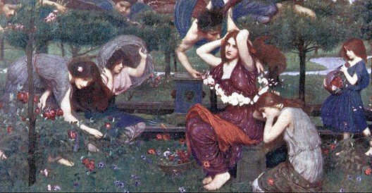 Flora and the Zephys, Waterhouse