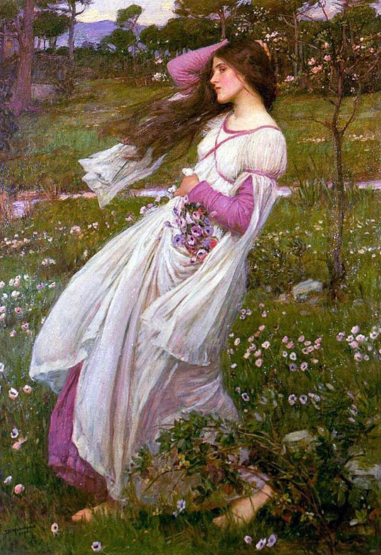 'Windflowers', John William Waterhouse