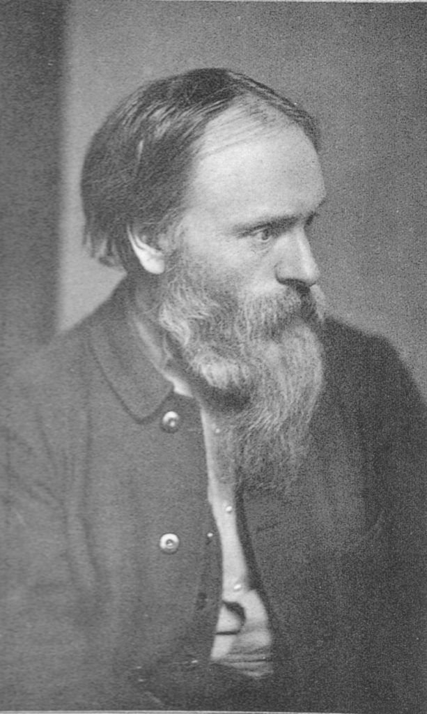 Photograph of Edward Burne-Jones by Frederick Hollyer, circa 1882.