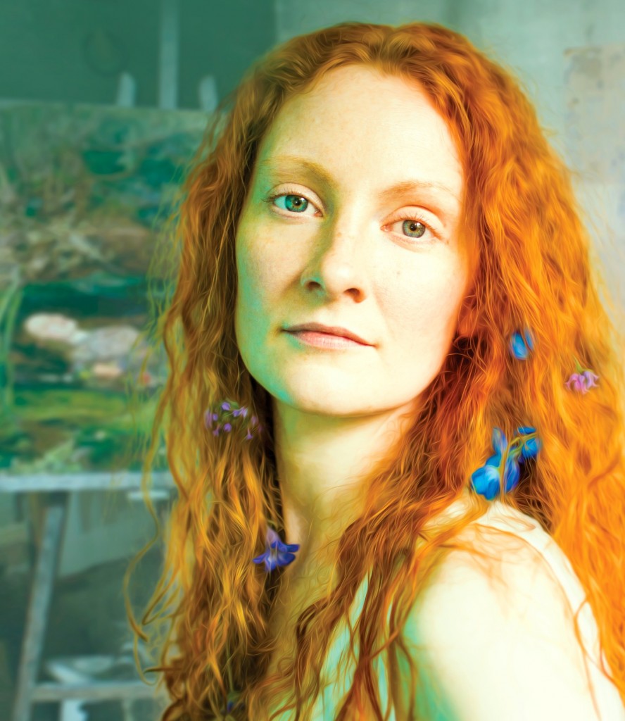 Emma West as Lizzie Siddal. Photo Credit Rebecca Pitt