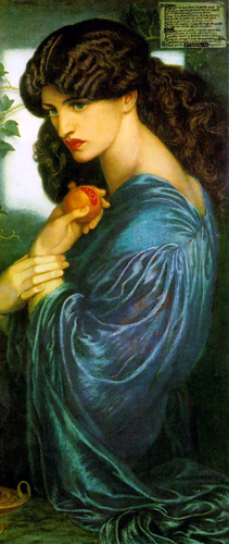 Jane Morris as Proserpine, 1874, Dante Gabriel Rossetti