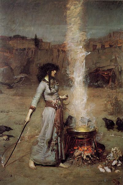 Waterhouse s The Magic Circle and The Crystal Ball