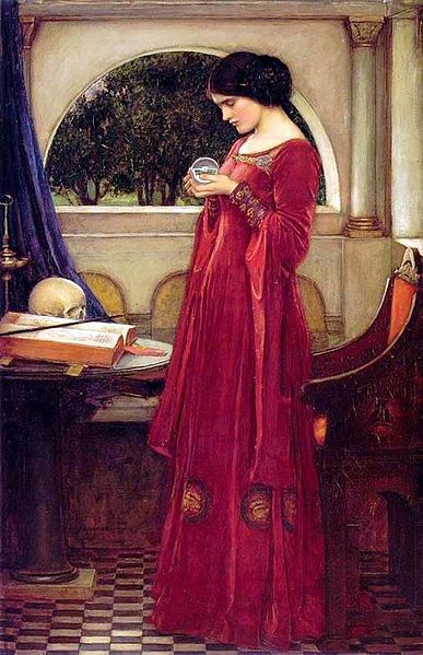 Waterhouse s The Magic Circle and The Crystal Ball