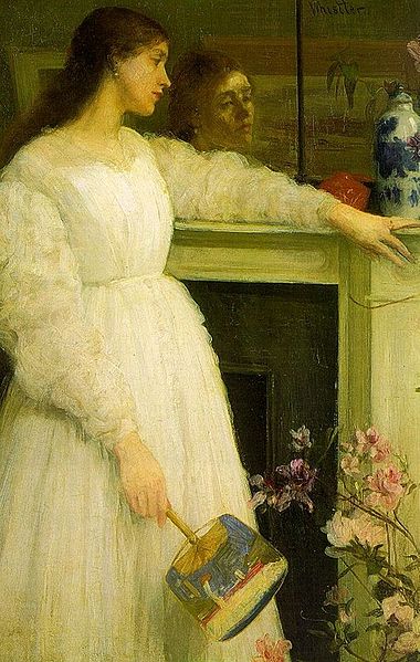 Symphony in White, No. 2 by Whistler. Also known as The Little White Girl