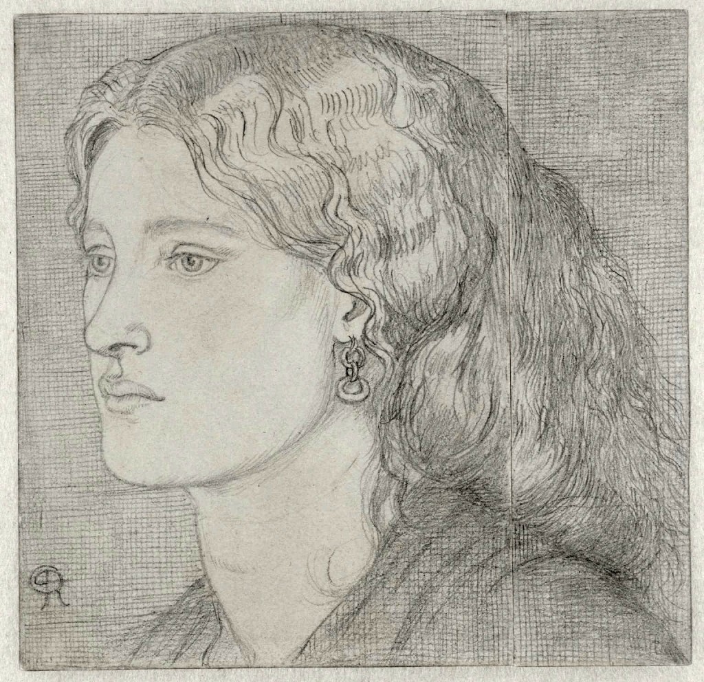 Fanny Cornforth 1859 by Dante Gabriel Rossetti 1828-1882