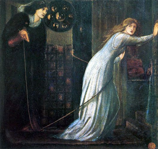 Fair Rosamund and Queen Eleanor, Sir Edward Burne-Jones