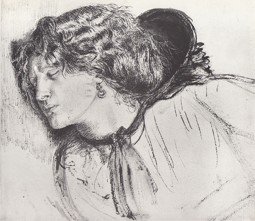 Study for 'Found", Dante Gabriel Rossetti