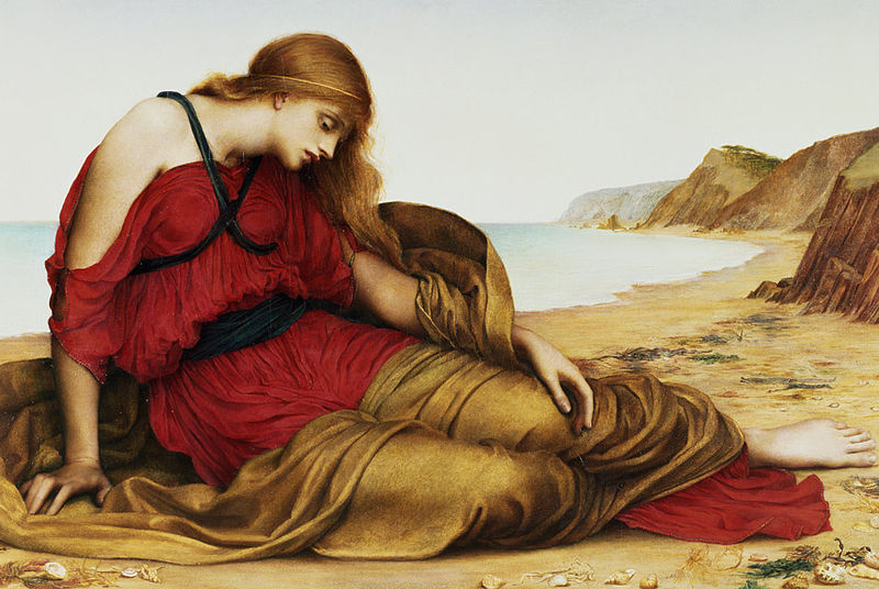 'Ariadne at Naxos', Evelyn De Morgan