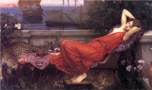 'Ariadne', John William Waterhouse