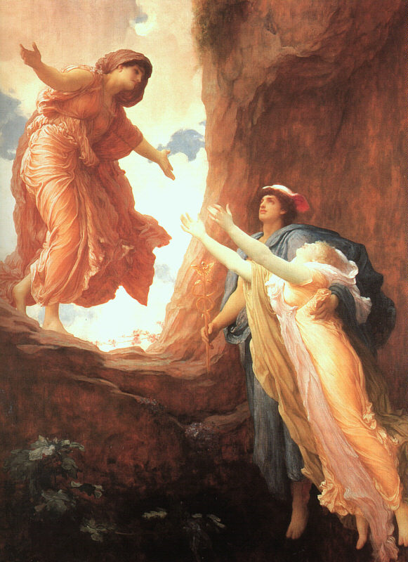 'The Return of Persephone',  by Frederic, Lord Leighton