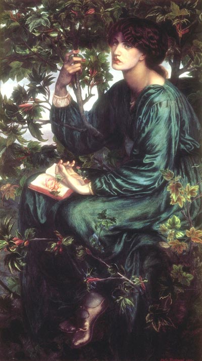 Jane seen in 'The Day-Dream' by Dante Gabriel Rossetti