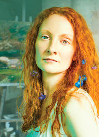 Emma West as Lizzie Siddal in Jeremy Green's play. 