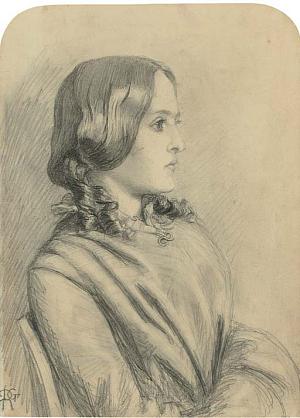 Margaret Thompson Hannay, drawn by Dante Gabriel Rossetti