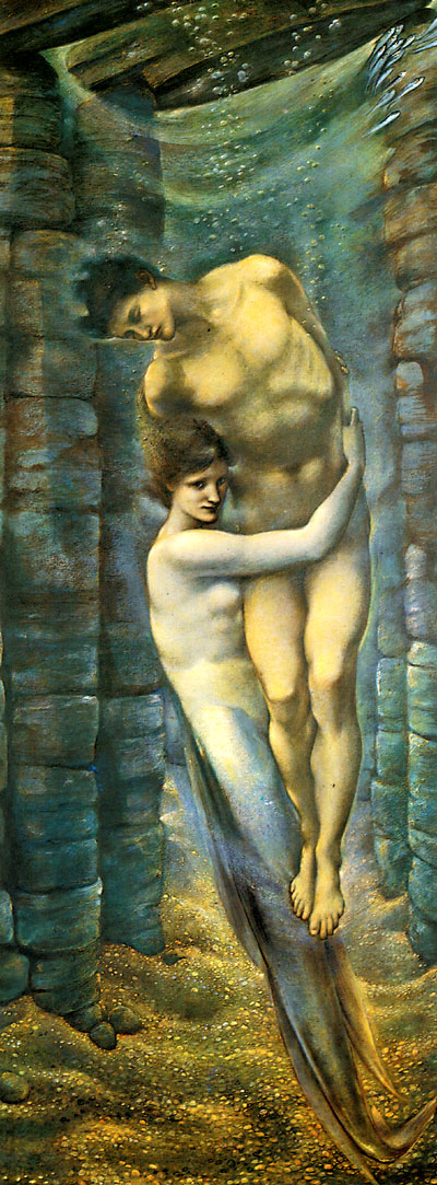 'The Depths of the Sea', Sir Edward Burne-Jones