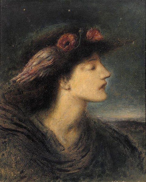 Night, Simeon Solomon