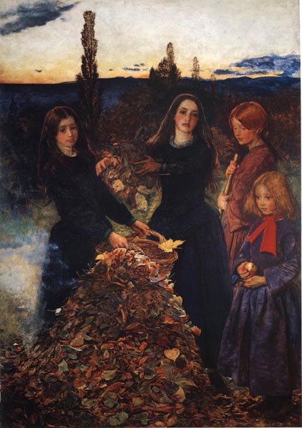 'Autumn Leaves', Sir John Everett Millais