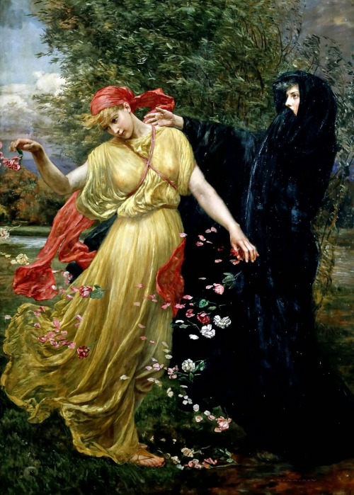 'At the First Touch of Winter, Summer Fades Away', Valentine Cameron Prinsep