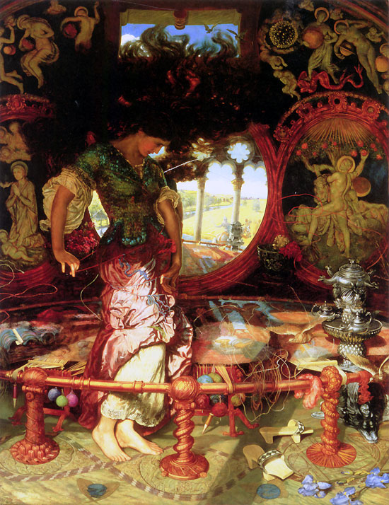 'The Lady of Shalott', William Holman Hunt