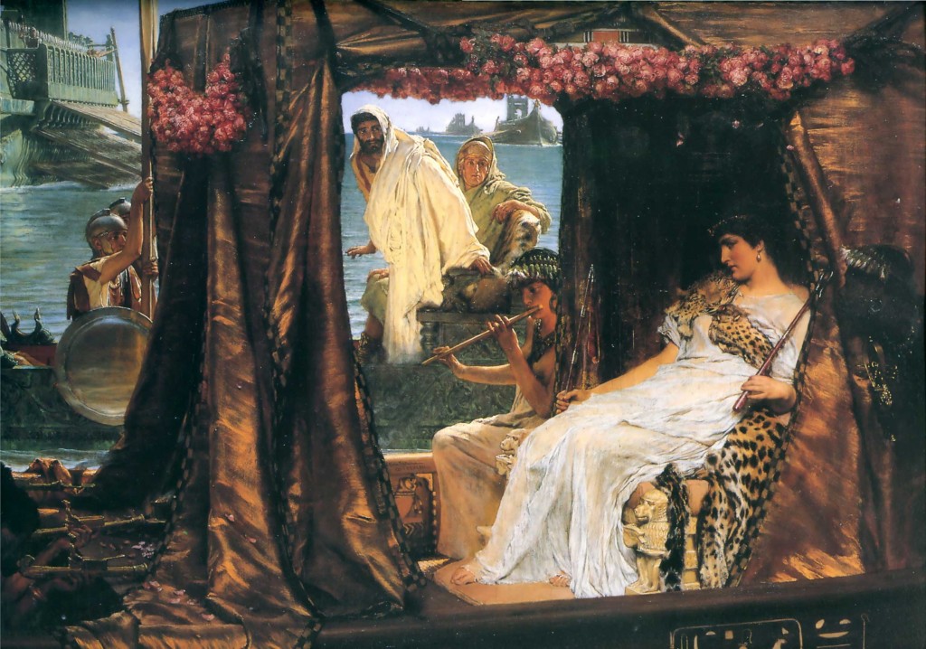 'Antony and Cleopatra', Sir Lawrence Alma-Tadema (1883)