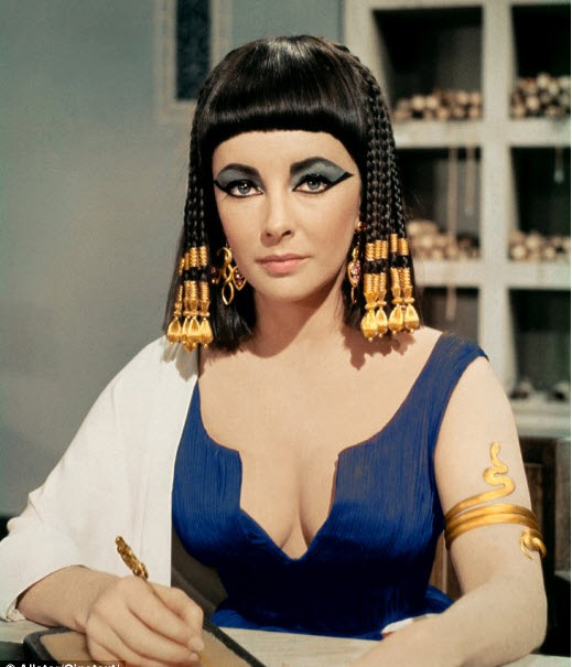 Elizabeth Taylor as Cleopatra