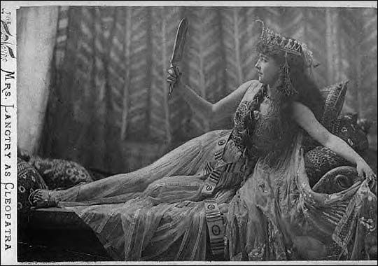 Lily Langtry as Cleopatra