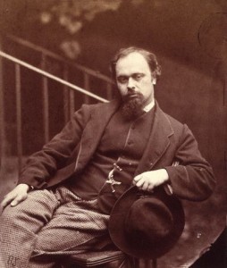 Dante Gabriel Rossetti photographed by Charles Lutwidge Dodgson (Lewis Carroll)