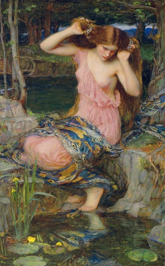 John William Waterhouse's second version of Lamia