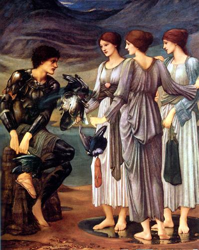 'The Arming of Perseus', Sir Edward Burne-Jones