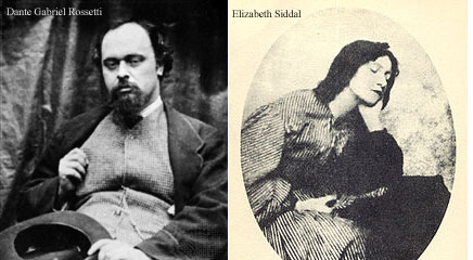 See The Marriage of Dante Gabriel Rossetti and Elizabeth Siddal