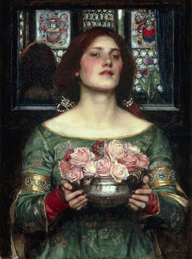 'Gather Ye Rosebuds While Ye May', John William Waterhouse