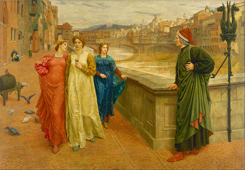 'Dante and Beatrice', Henry Holiday