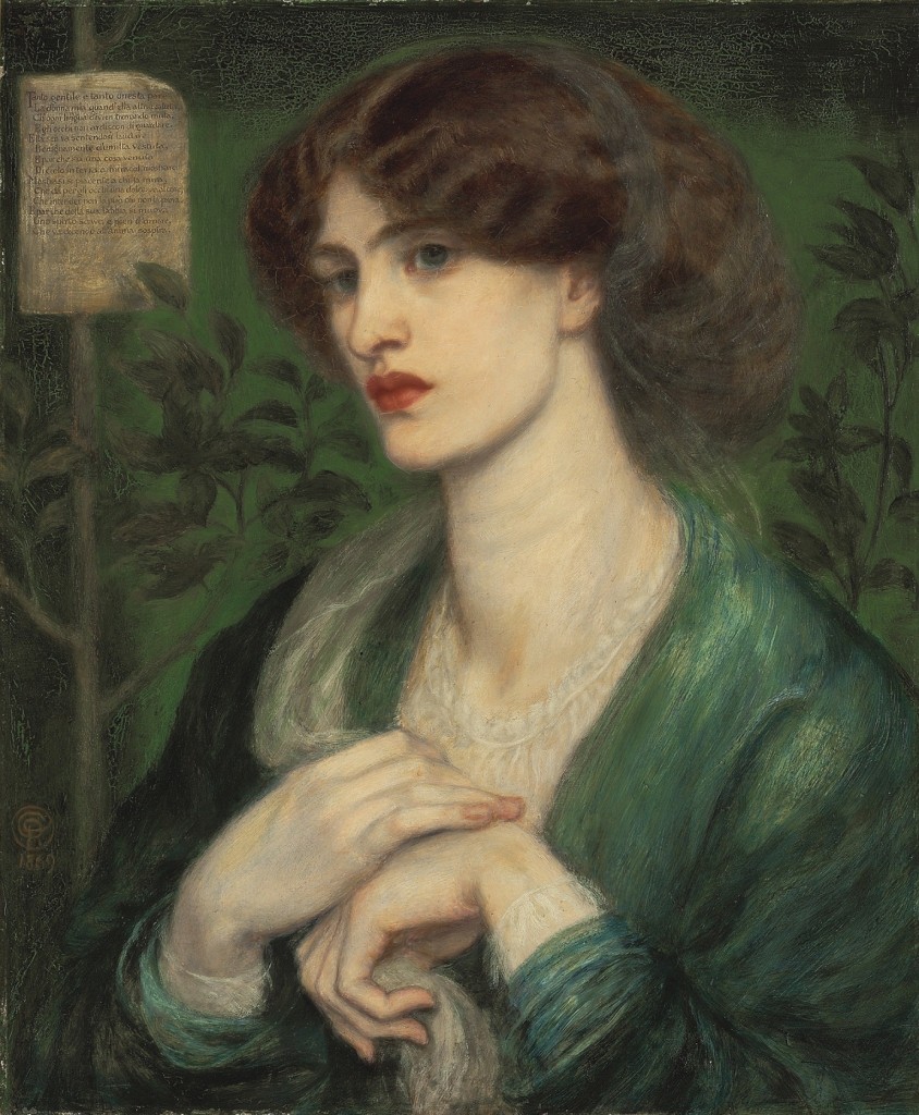 'The Salutation of Beatrice', Dante Gabriel Rossetti