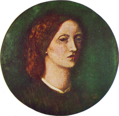 Self portrait of Elizabeth Siddal