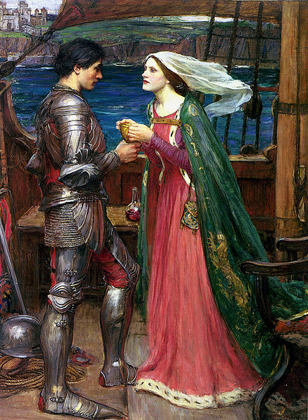 'Tristan and Isolde with the Potion', John William Waterhouse