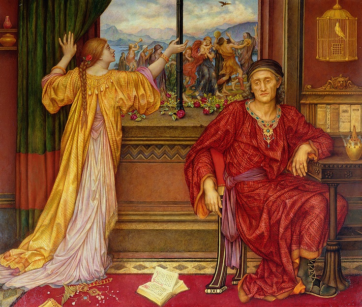  The Gilded Cage, Evelyn De Morgan