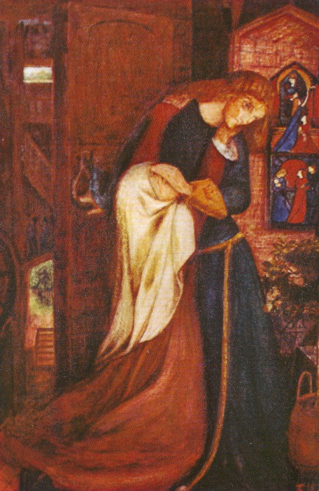 'Lady Clare', painted by Elizabeth Siddal