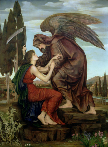 'The Angel of Death', Evelyn De Morgan