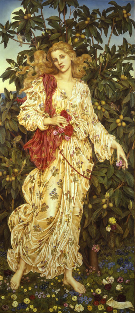 'Flora', Evelyn De Morgan