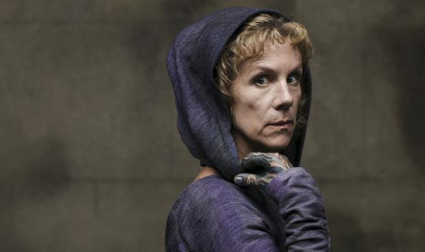 Juliet Stevenson as the Oracle in BBC's Atlantis.