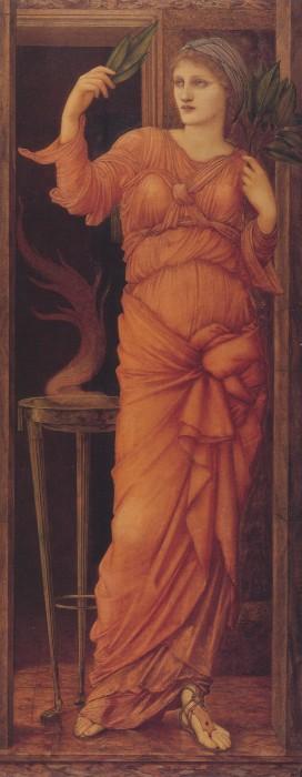 Sibylla Delphica, or the Delphic Sibyl, by Sir Edward Burne-Jones.