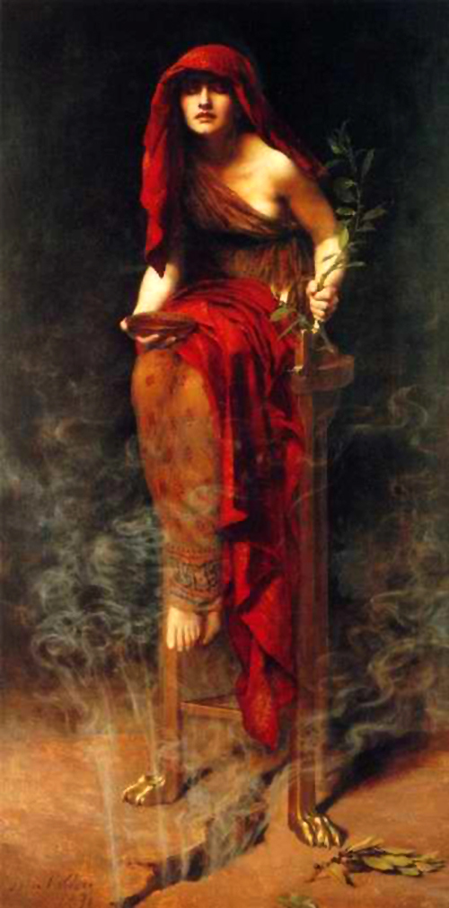 'The Priestess of Delphi', John Collier