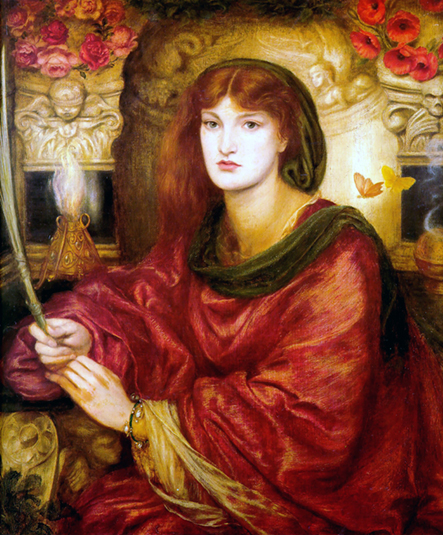 'Sibylla Palmifera', Dante Gabriel Rossetti. Model: Alexa Wilding