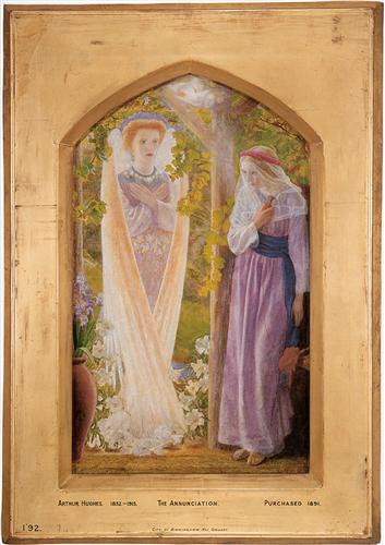 'The Annunciation', Arthur Hughes