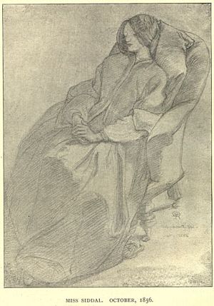 Elizabeth Siddal sleeping