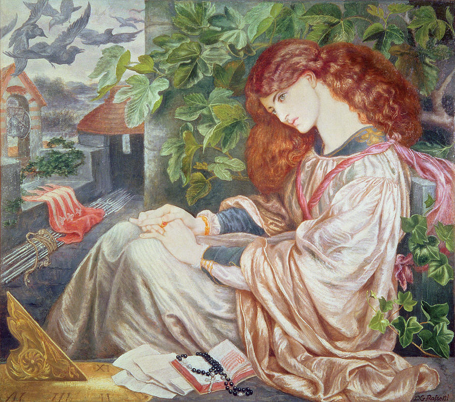 'La Pia de Tolomei', Dante Gabriel Rossetti