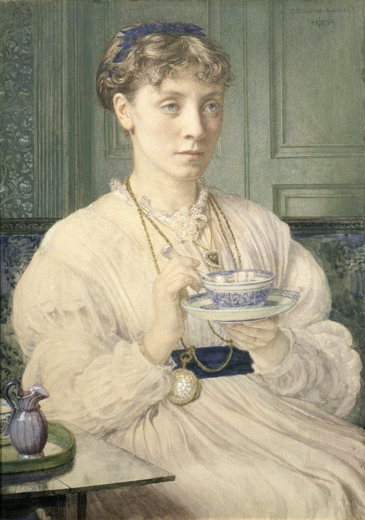 Edward Poynter's portrait of Georgiana Burne-Jones